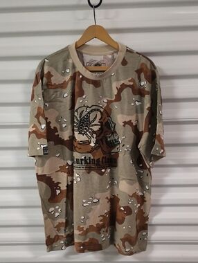 Lurking Class by Sketchy Tank Camo Graphic Crewneck Short Sleeve T-shirt XL